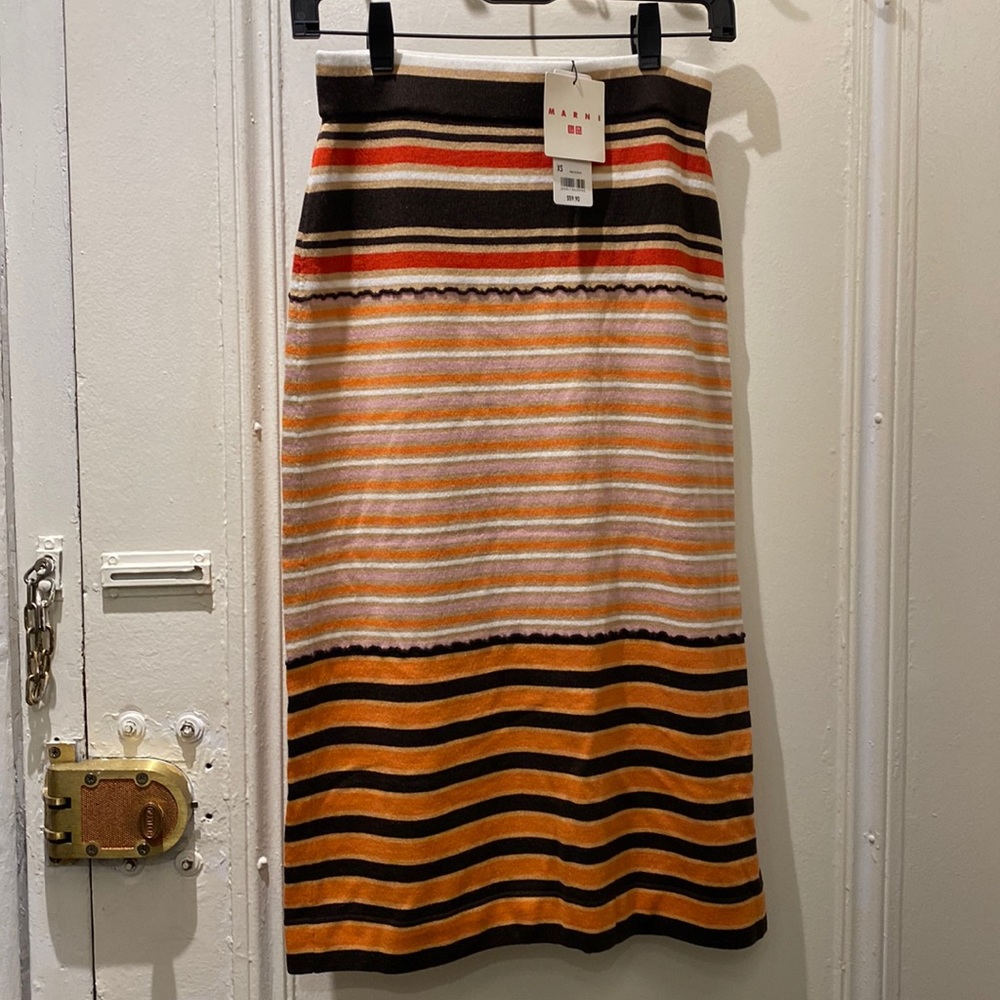 Marni Uniqlo knit skirt